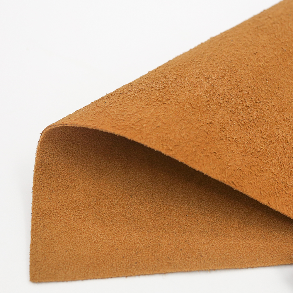 Flocking PU Leather for Shoe upper