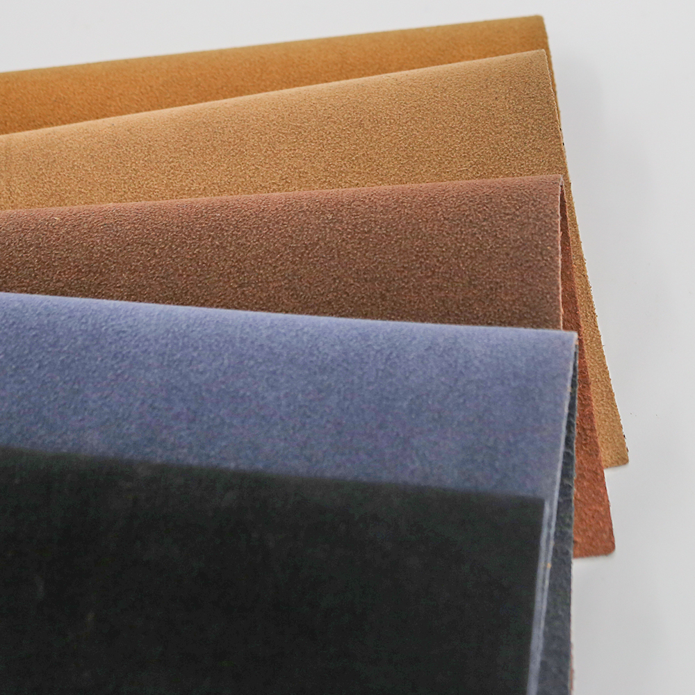 Flocking PU Leather for Shoe upper